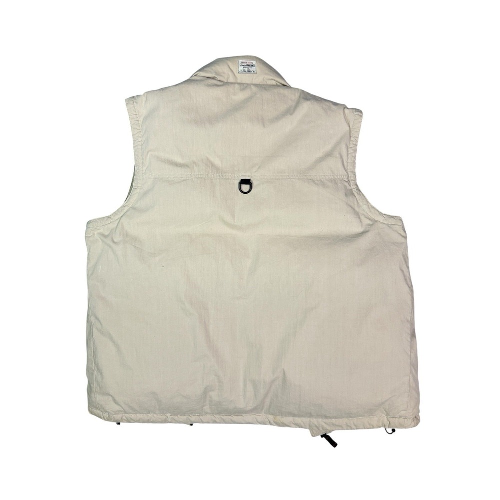 EDDIE BAUER VTG Goose Down Full Zip Puffer Vest Mens Size Large - Picture 5 of 9